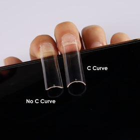 SWETIDY size spread arranged to show 10 sizes for precise fit across nails