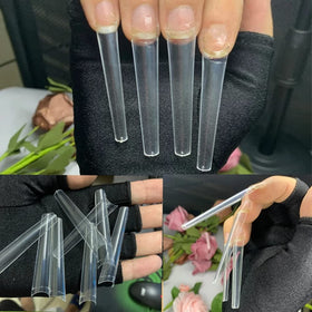 SWETIDY smooth tip surface ready for polish and nail art, holds color cleanly