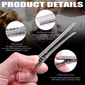 Swpeet clip held in hand showing 3-inch scale and easy handling benefit