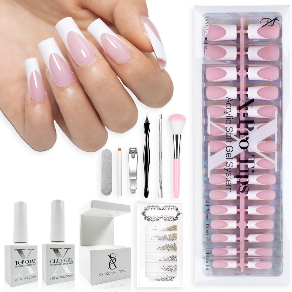 SXC front packaging showing Pink Series starter kit and clear styling benefit