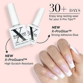 SXC top coat brush stroke showing glossy protective finish