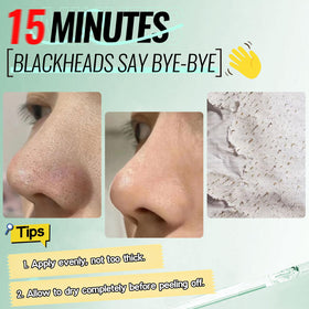 SYABO ingredient layout with salicylic acid and clay, shows cleansing power