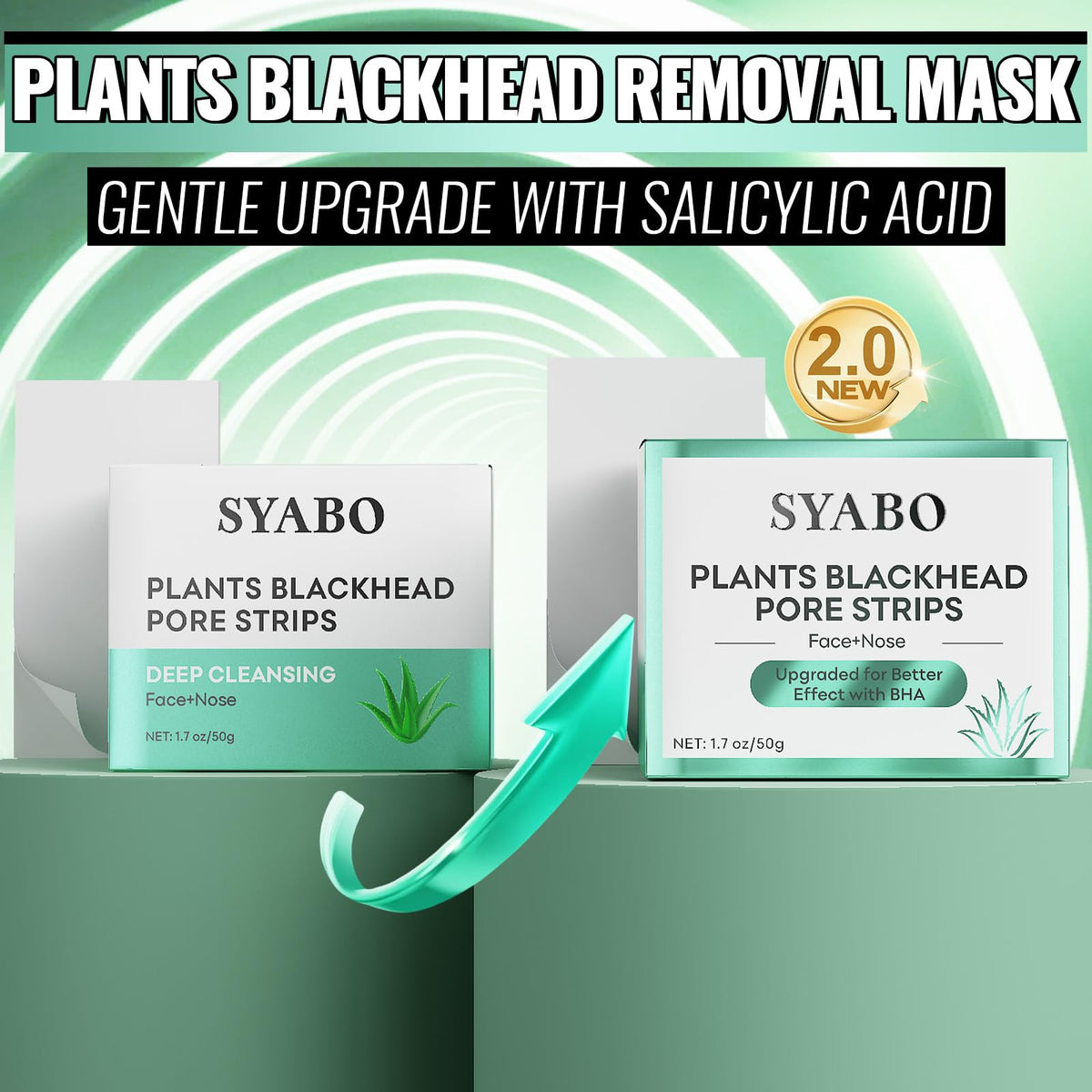 SYABO close-up of mask texture and film, highlighting adhesive removal