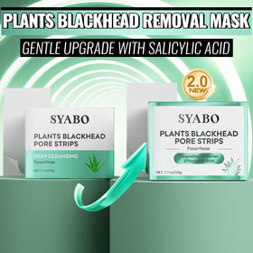 SYABO close-up of mask texture and film, highlighting adhesive removal