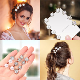 Syhood bridesmaids wearing pins in a styled scene conveying coordinated wedding look