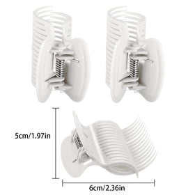 Syhood close-up of clip teeth showing secure grip without hair marks