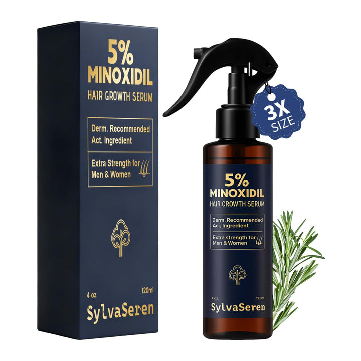 sylvaseren front packaging 4 oz spray showing product and benefit of targeted treatment