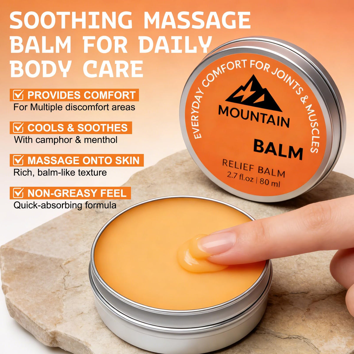 taakcc Mountain 3x creamy texture close-up demonstrating smooth fast absorption