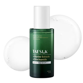 TAESI.K front packaging 50ml shows sleek bottle for easy everyday use