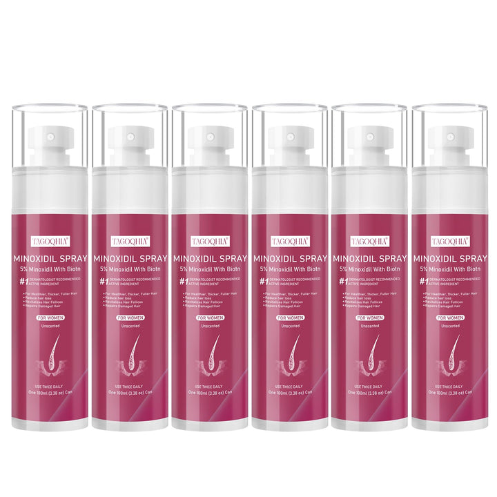 TAGOQHIA front packaging showing six 100ml bottles and clear labeling benefits