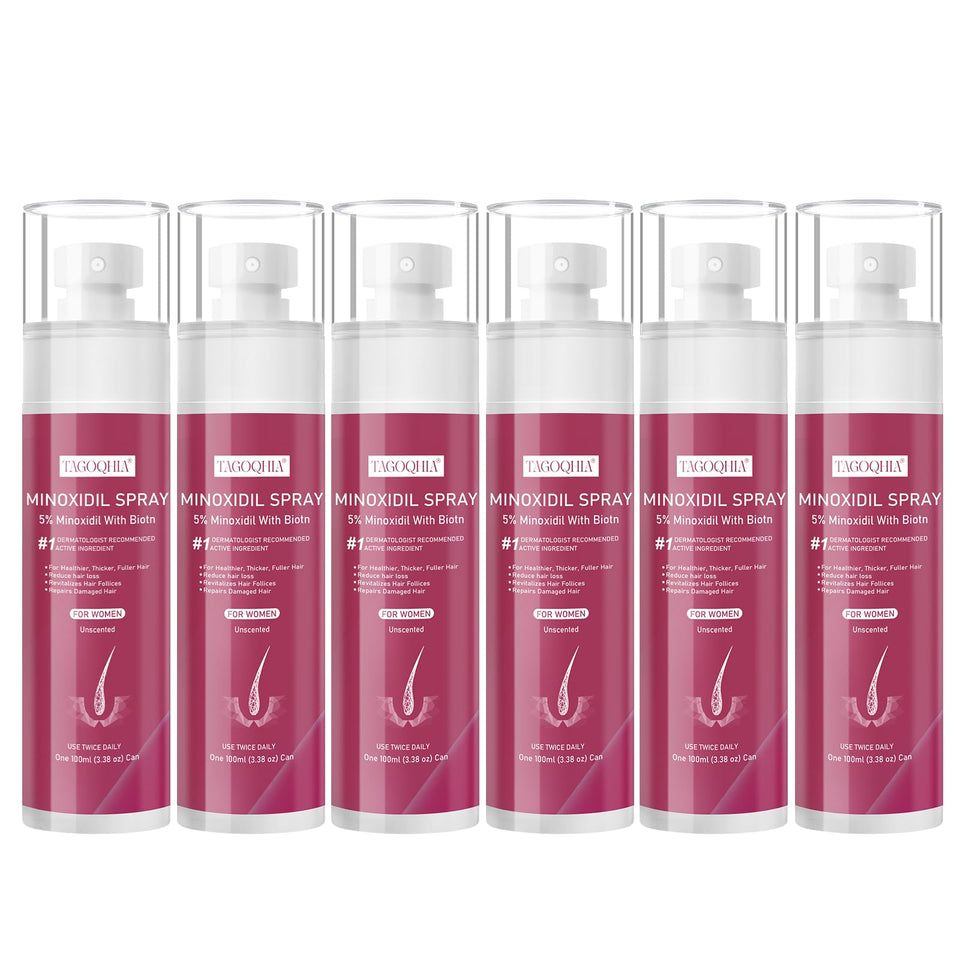 TAGOQHIA front packaging showing six 100ml bottles and clear labeling benefits