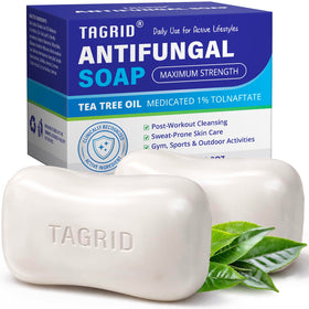 TAGRID front packaging showing soap bar and benefits