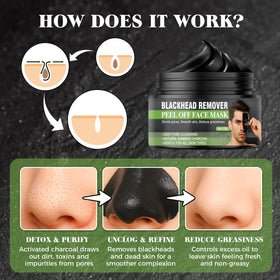 Tailgenci focused on nose application showing targeted blackhead removal solution
