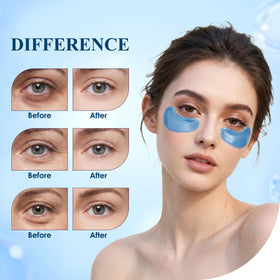Taimand application under eye demonstration showing simple placement benefit