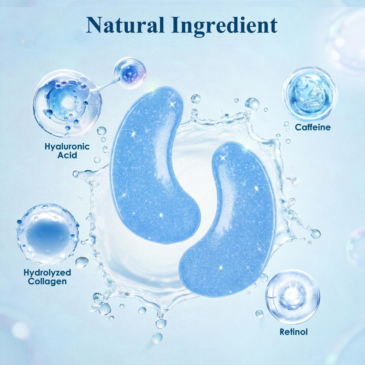 Taimand close-up hydrogel texture highlighting cooling, hydrating formula