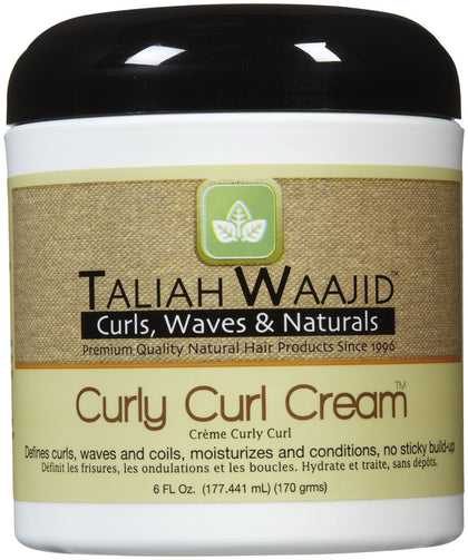 Taliah Waajid black earth products front packaging showing 6 oz jar and styling benefit