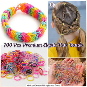Tallsocne multicolor mini seamless bands grouped to avoid pulling