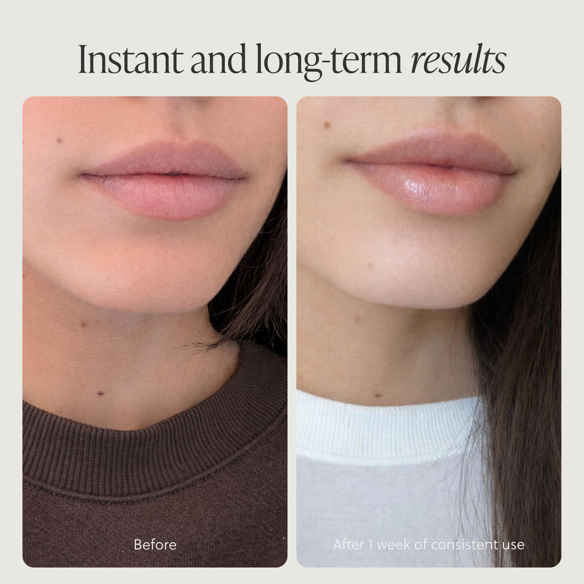 TALOVA label close-up showing ingredients list and clean formulation benefit
