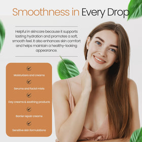 D-Panthenol blended into a clear gel demonstrating Talsen Chemicals improved texture benefit