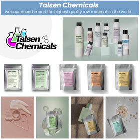 Talsen Chemicals bottle on bathroom counter showing practical everyday use