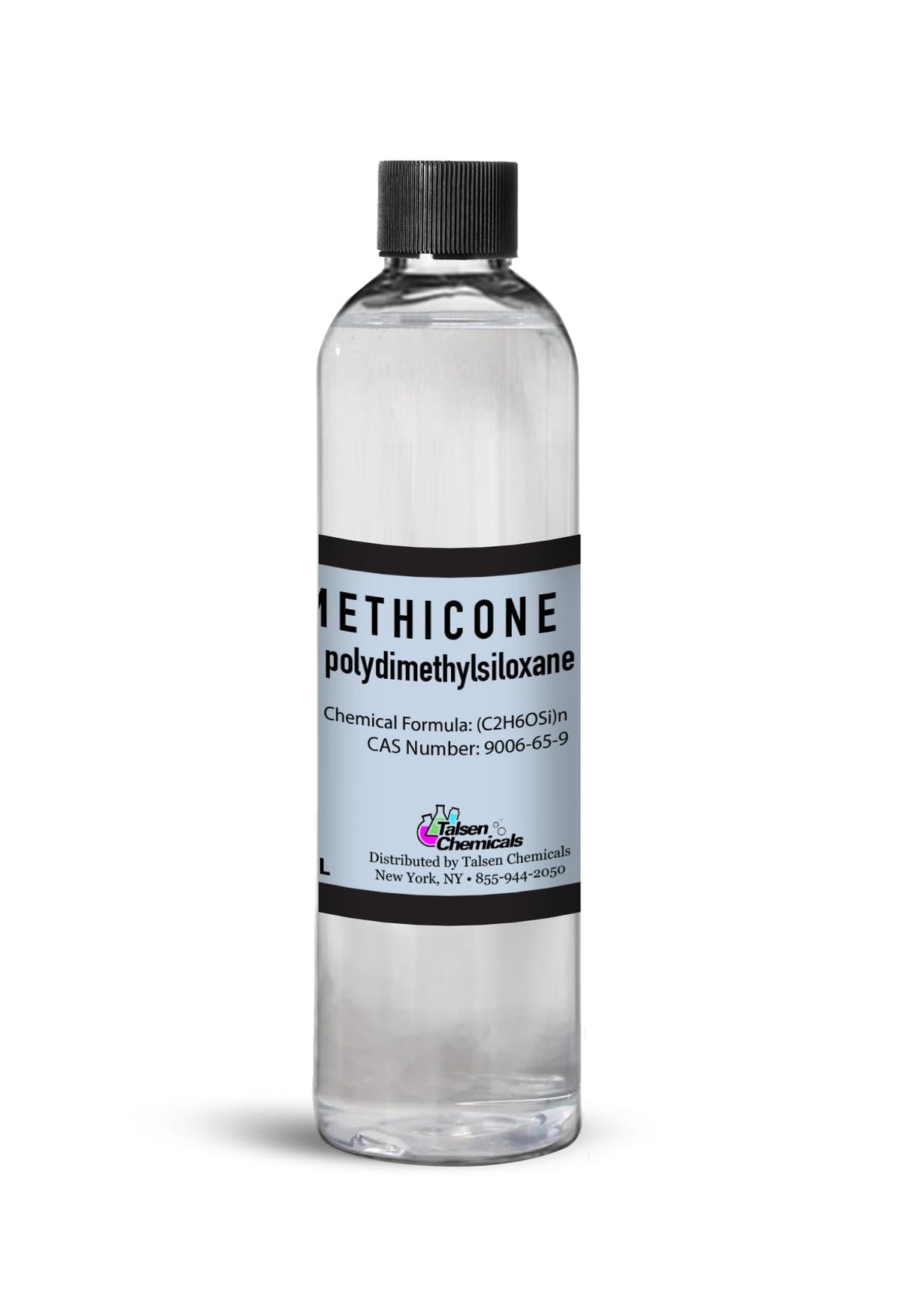 Talsen Chemicals dimethicone being poured to show clear liquid smoothness