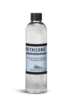 Talsen Chemicals dimethicone being poured to show clear liquid smoothness