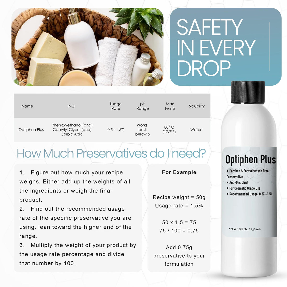 Talsen Optiphen Plus on a bathroom shelf in a lifestyle scene suggesting daily use