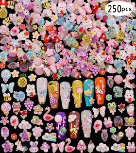 TAMHOO resin charm close-up showing smooth texture and bright color for detail