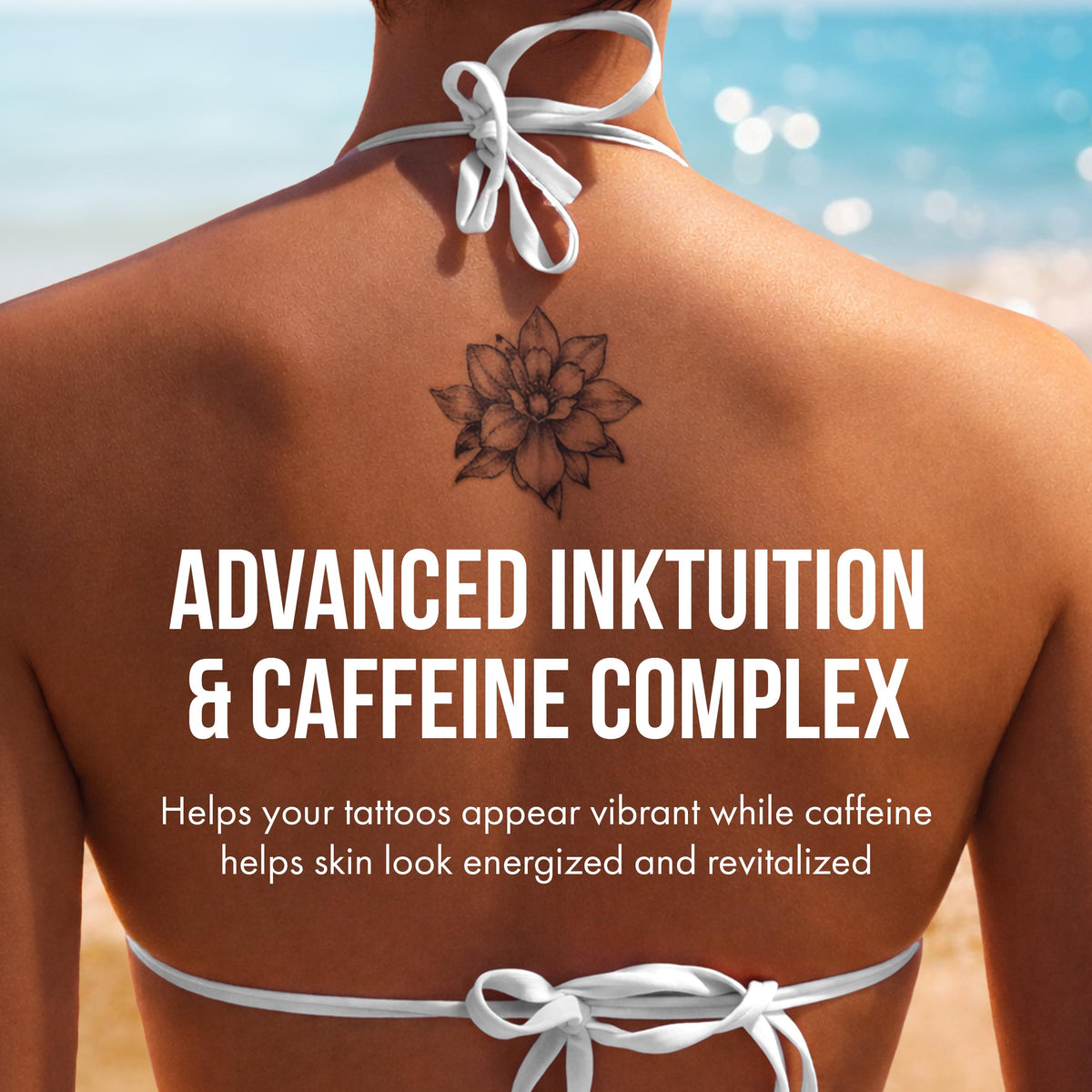 Tan Asz U ingredients label highlighting black pearl and peptide benefit