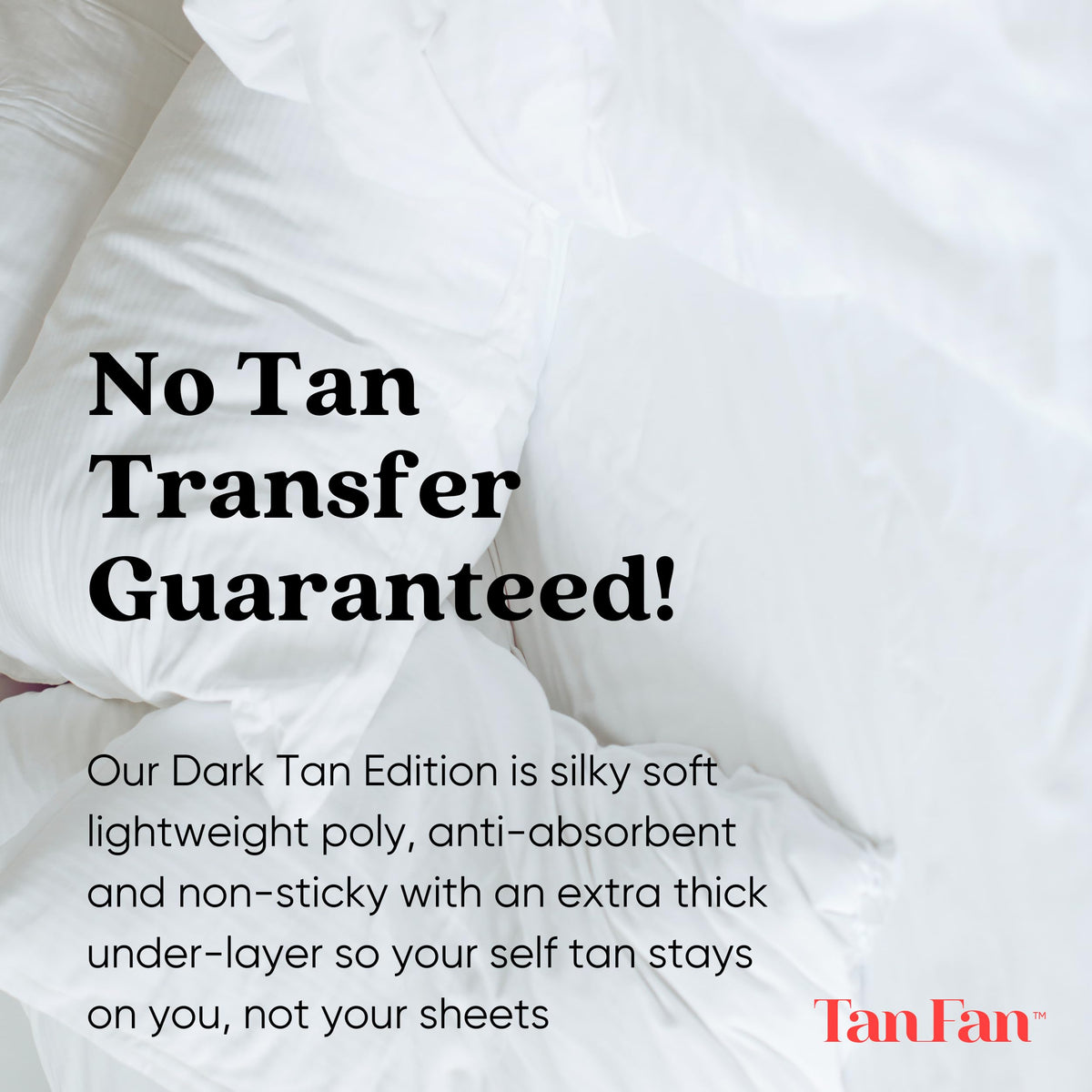 Tan Fan foot openings image showing improved breathability and airflow