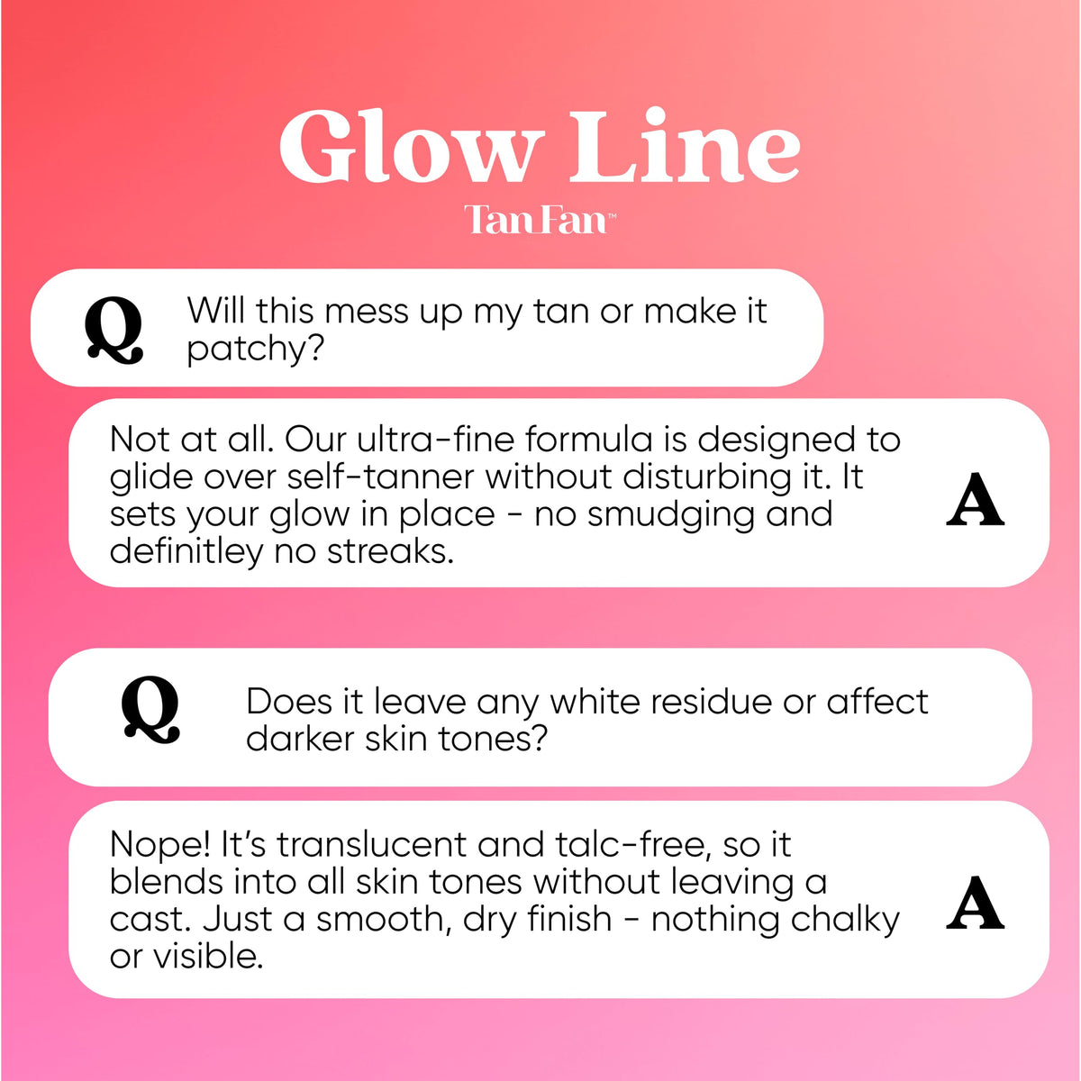 Tan Fan used before bed with Sleep Sac to protect sheets and tan