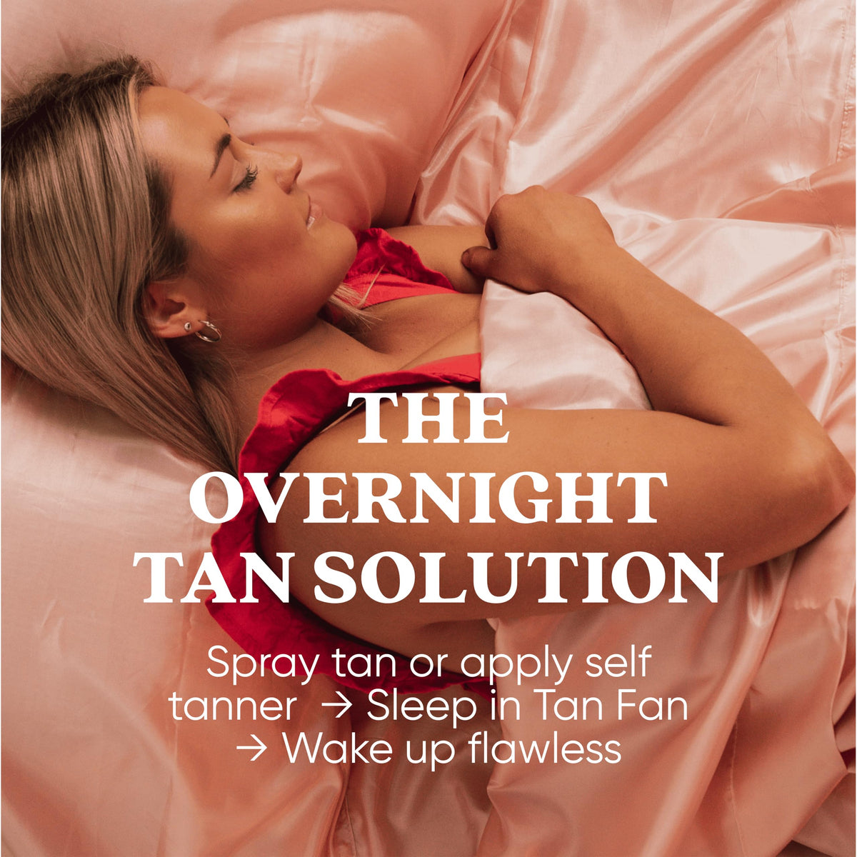 Tan Fan sleep sack foot opening showing ventilation to keep you cool all night