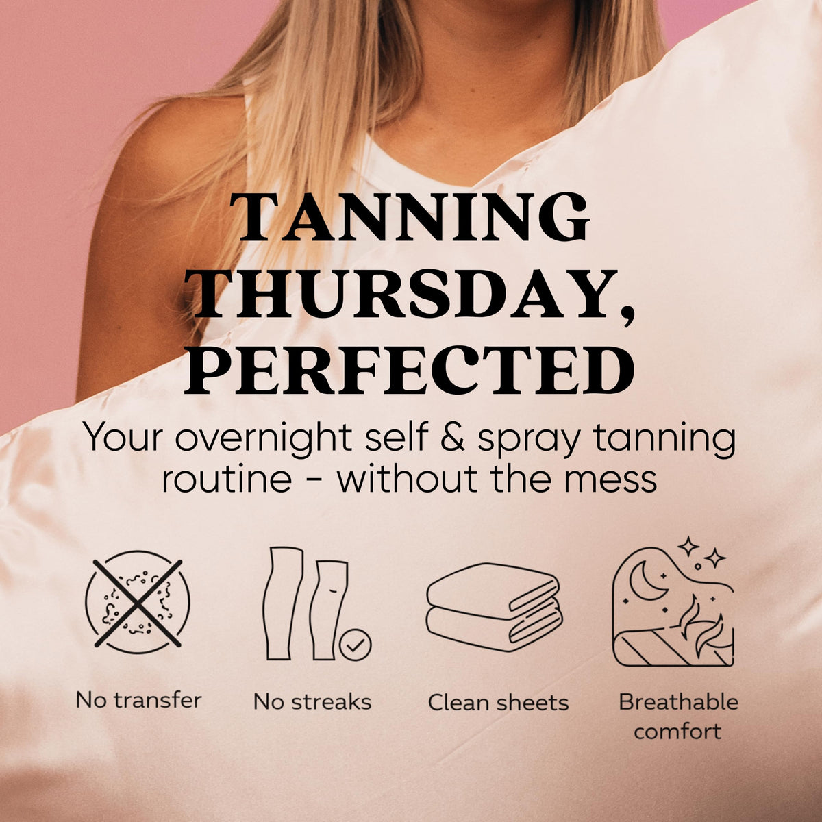 Tan Fan sleep sack next to a ruler showing generous 90.5 by 47.2 inch size benefit
