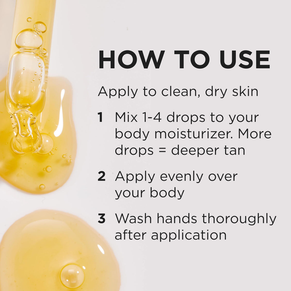 TAN-LUXE label and ingredients close-up emphasizing naturally derived DHA
