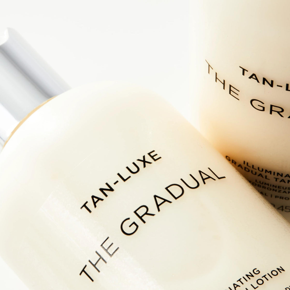 TAN-LUXE before and after demonstrating subtle, buildable natural glow