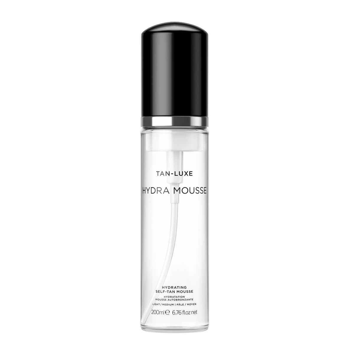 TAN-LUXE front packaging showing bottle and branding for easy identification