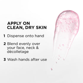 TAN-LUXE illustration of facial application demonstrating even blending benefit