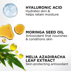 TAN-LUXE bottle beside moisturizer showing layering compatibility benefit