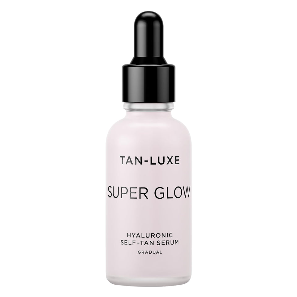 TAN-LUXE front packaging showing bottle and brand for clear product identification and trust