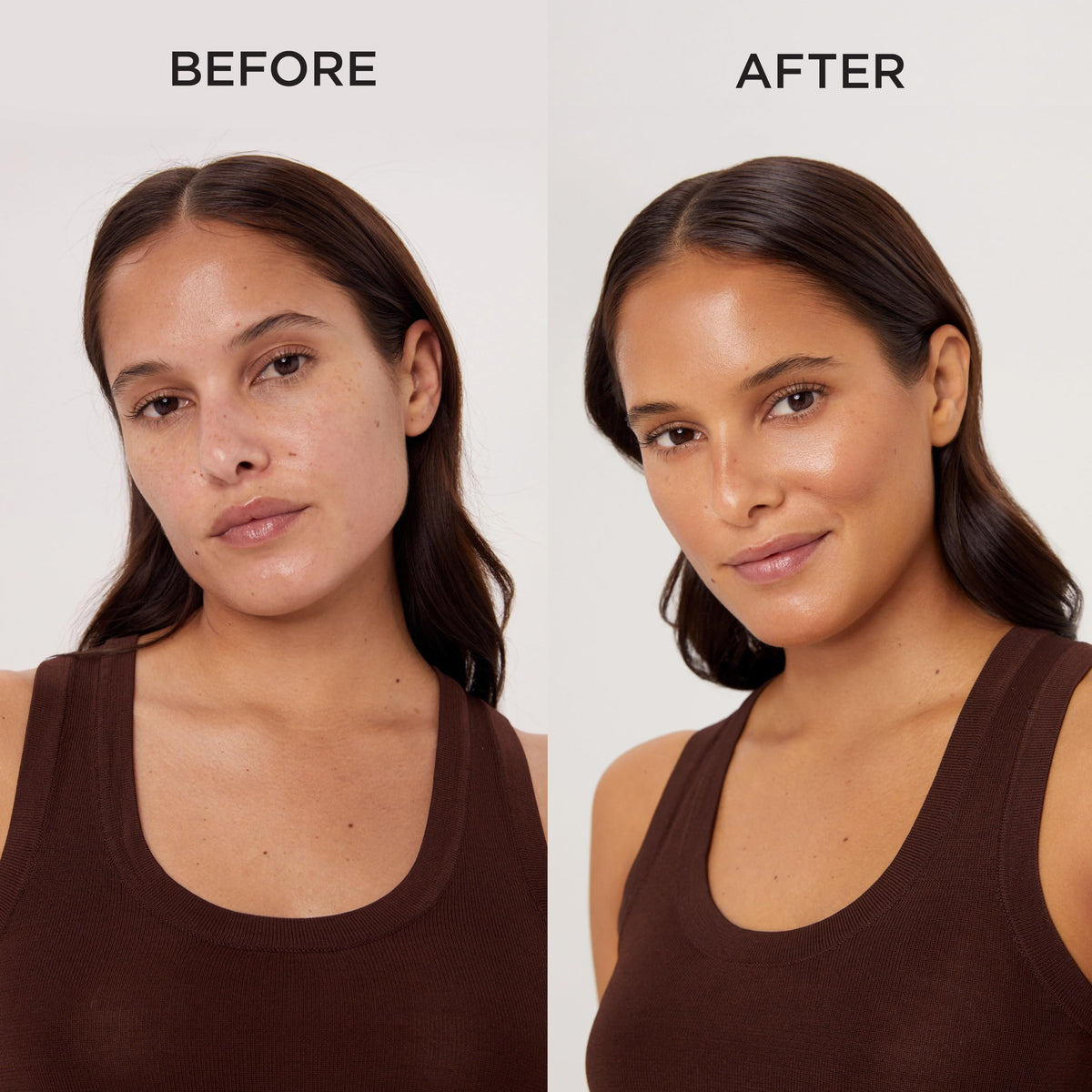 TAN-LUXE pipette dispensing an illuminating drop showcasing precision application