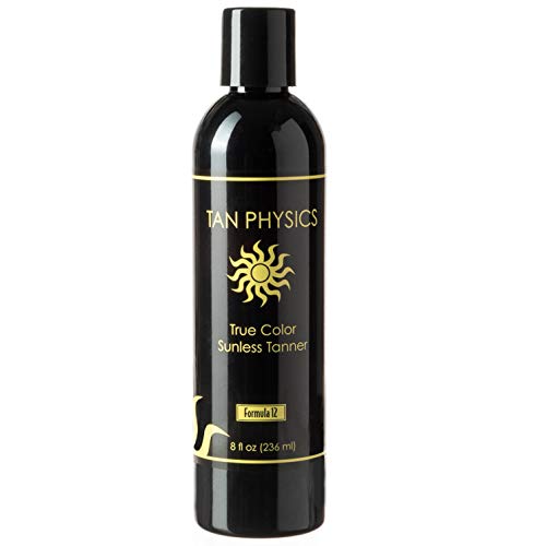 Tan Physics brush applying lotion to hands demonstrating precise, streak-free blending benefit