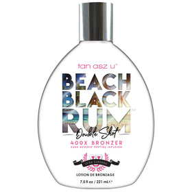 Tan Asz U front bottle view showing sleek packaging and intense bronzer benefit