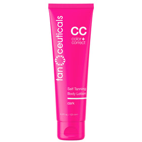 Tanceuticals front packaging showing bottle and label for clear product ID and benefit
