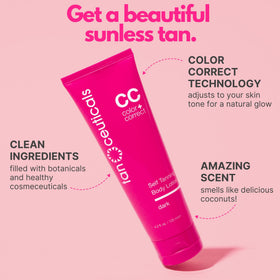 Tanceuticals pump close-up highlighting easy-dispense design and controlled application