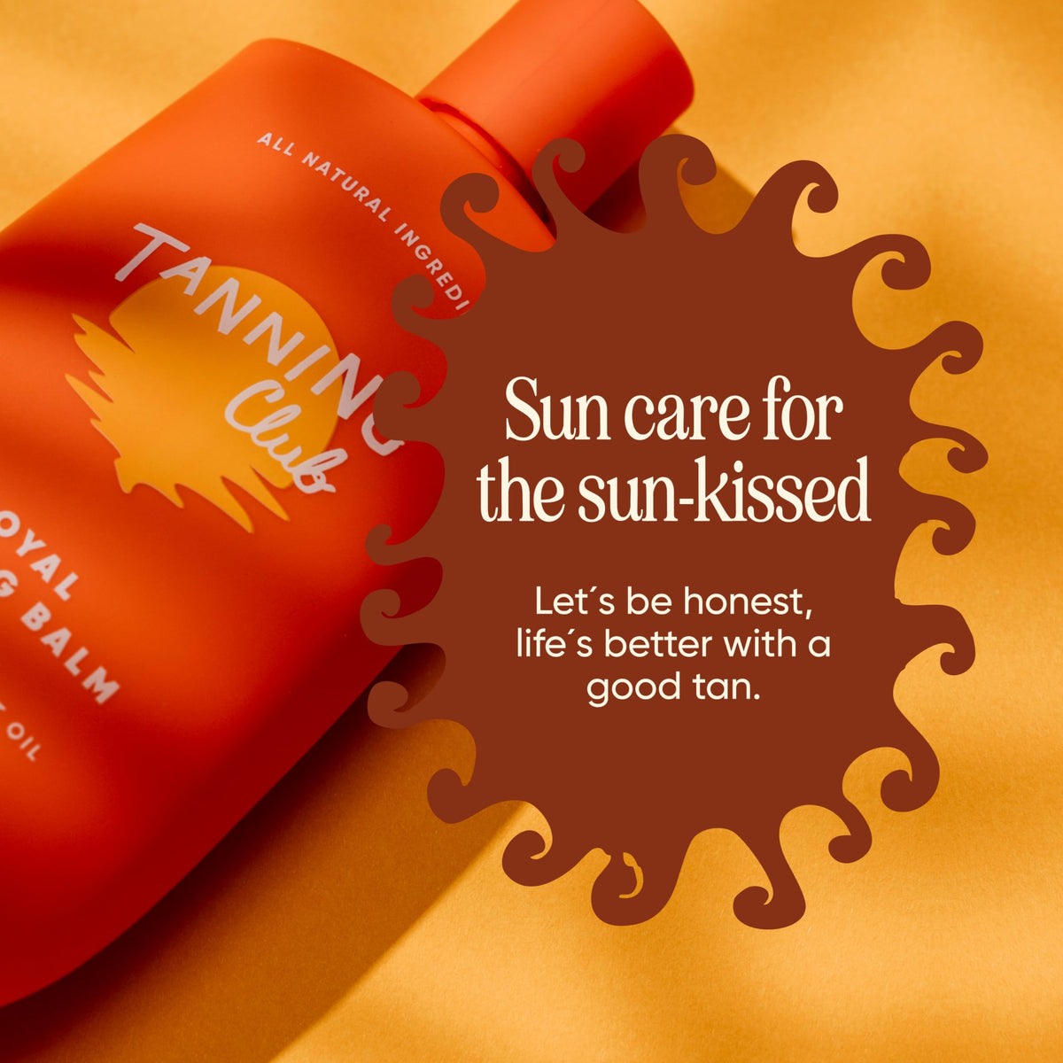 Tanning Club visible moisture before and after image showing skin improvement