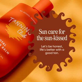 Tanning Club visible moisture before and after image showing skin improvement