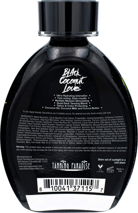 TANNING PARADISE creamy texture close-up, shows rich hydration for smoother skin