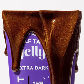 Tanologist tube in a beach bag conveying travel-friendly, wearable tan