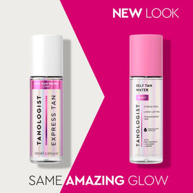 Tanologist mist texture closeup demonstrating lightweight fast absorption