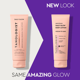 Tanologist lotion texture close-up highlighting lightweight, fast-absorbing feel